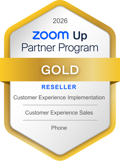 Zoom Up Partner Program Gold, Customer Experience badge