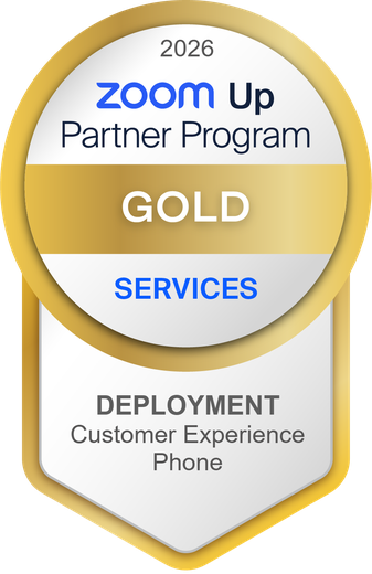 Zoom Up Partner Program Gold, Services badge